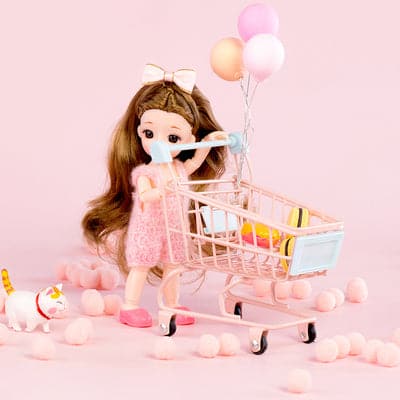 2023 New Fashion Custom Vinyl BJD Toys Doll Set Vinyl Silicone Pretend Play Mini Kids Dolls With Doll Clothes