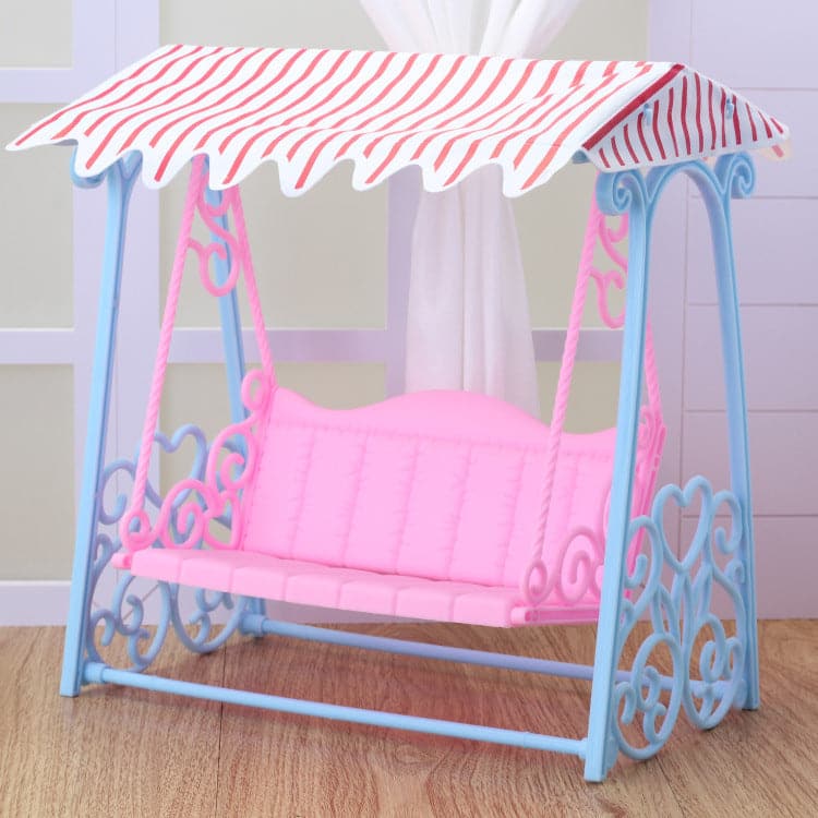 12 inch Toy Store Doll Swing Beach Rocking Chair Swing Chair Hanging Chair Hammock Luxury Tent Swing for Doll