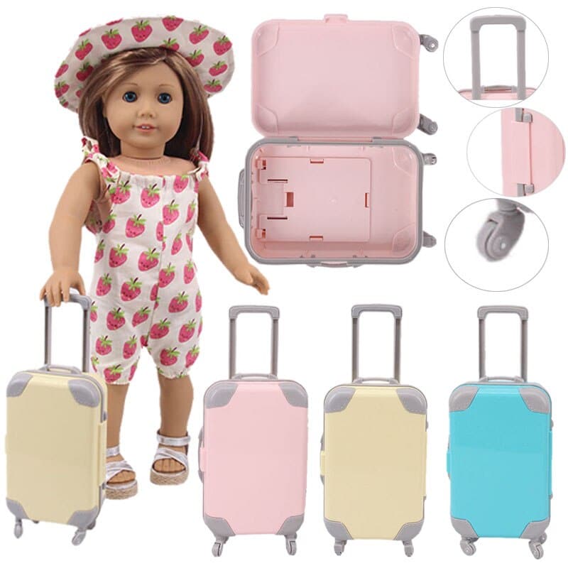 Toy doll accessories trolley case