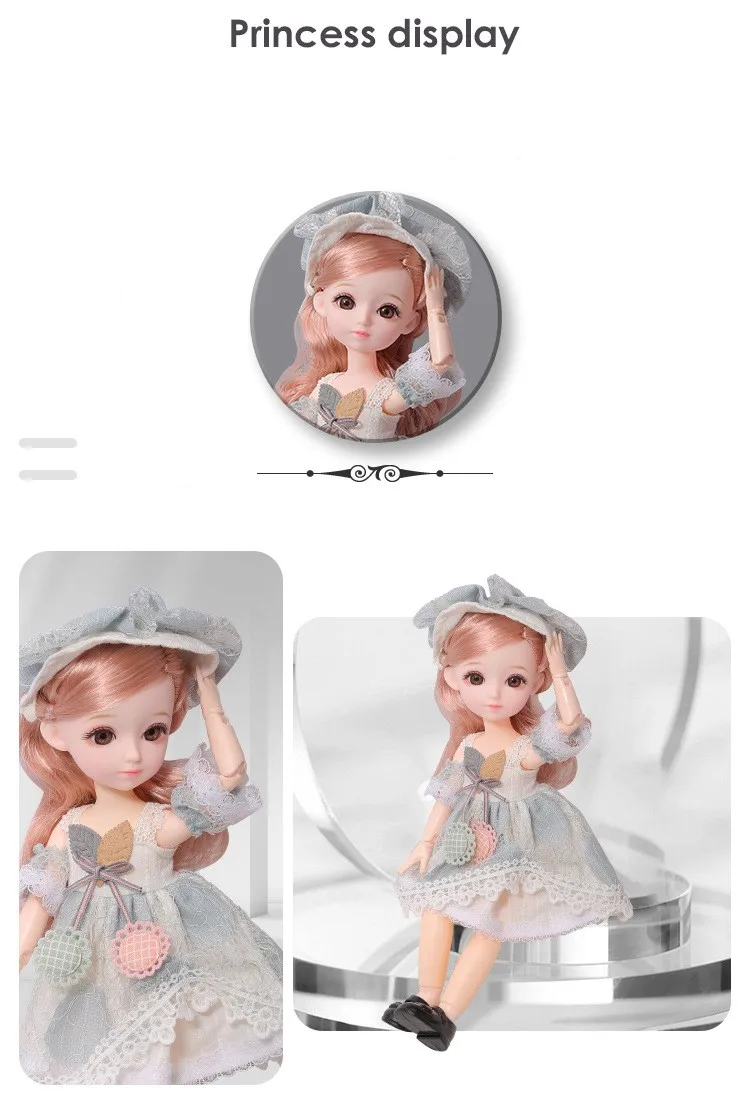 Creative Dress Up Princess Doll Children's Toy