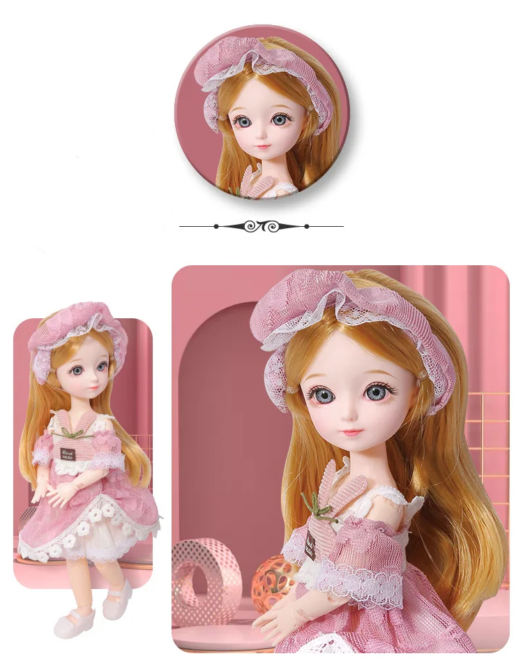 Creative Dress Up Princess Doll Children's Toy