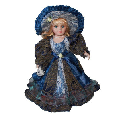 Victorian ceramic doll home decoration doll