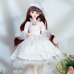 New Arrival 60 cm BJD Doll Clothes Fashion Dress Up Make Up Princess Dolls Best Gifts For Girls And Boys