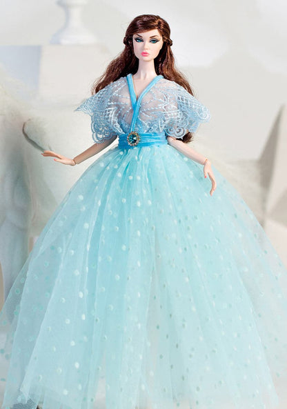 2023 New Arrival Original Customized Popular High Quality Luxuriant American Doll Dress for 12 inch Princess Doll