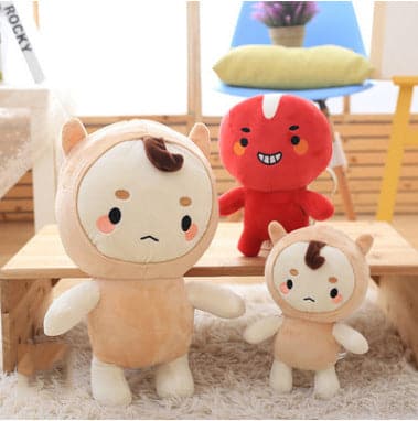 Plush Toy Buckwheat Jun Doll Ragdoll Doll