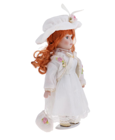 European ceramic doll