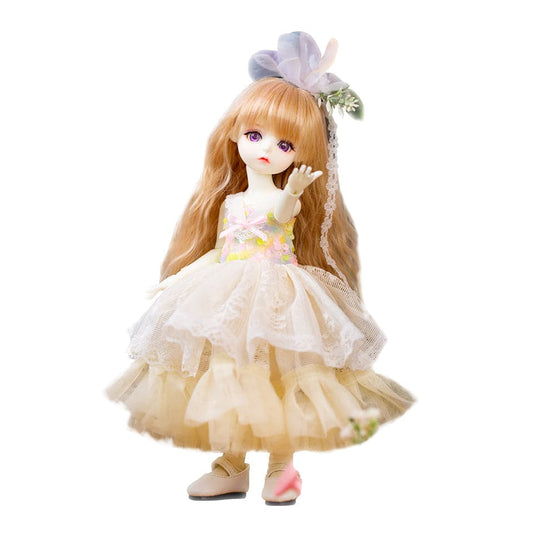 Hotsale Custom 1/6scale BJD Girl Play doll Dress Dolls for girls