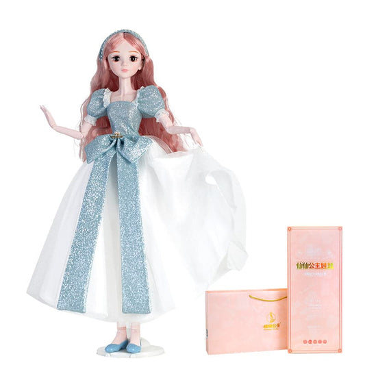 New Arrival 60cm Frozen Princess Doll Eyes Can Be Closed Ice And Snow Princess Dolls Toys Birthday Gift for Kids