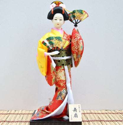 12 Inch Restaurant Decoration Geisha Japanese Doll Doll