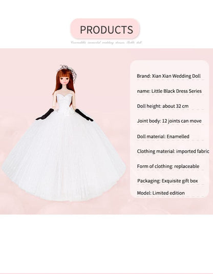 Factory hot selling 11 inch Doll Clothes Dress Skirt Accessories Princess Dress Girls Doll Clothes Toy Accessories