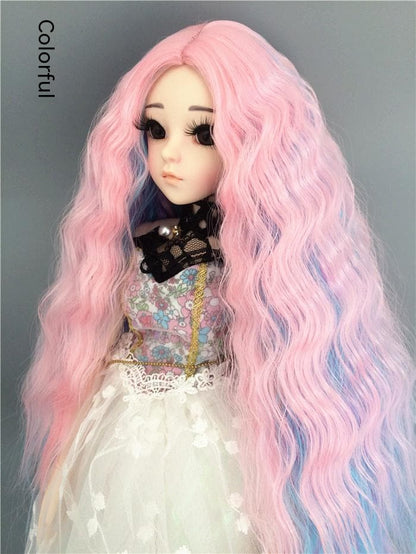 Small Cloth Salon Doll Wigs