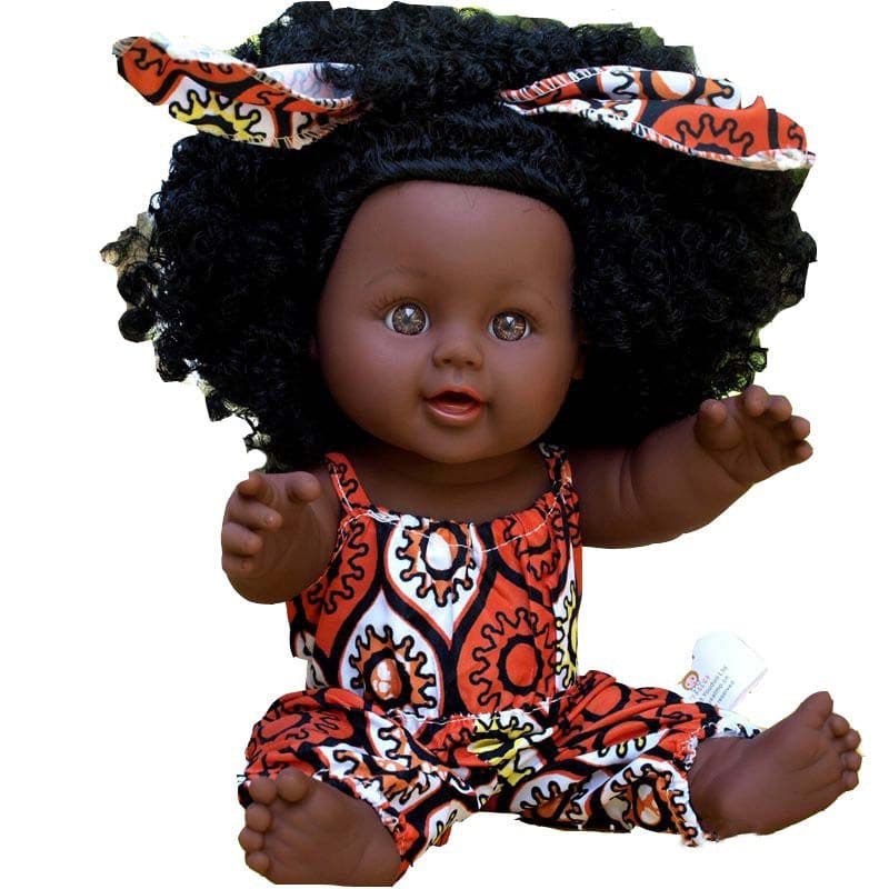 Black skin doll 30 cm