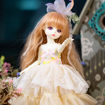 Hotsale Custom 1/6scale BJD Girl Play doll Dress Dolls for girls