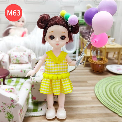 2023 New Hot Selling China Factory Made Wholesale price 6 inch Mini Princess Clothes toy set for Kids Gift