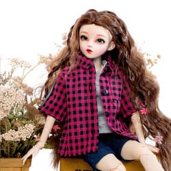 New Arrival 60 cm BJD Doll Clothes Fashion Dress Up Make Up Princess Dolls Best Gifts For Girls And Boys