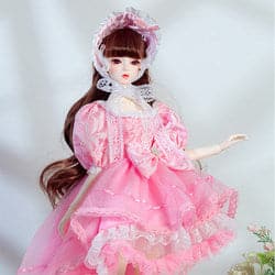 New Arrival 60 cm BJD Doll Clothes Fashion Dress Up Make Up Princess Dolls Best Gifts For Girls And Boys