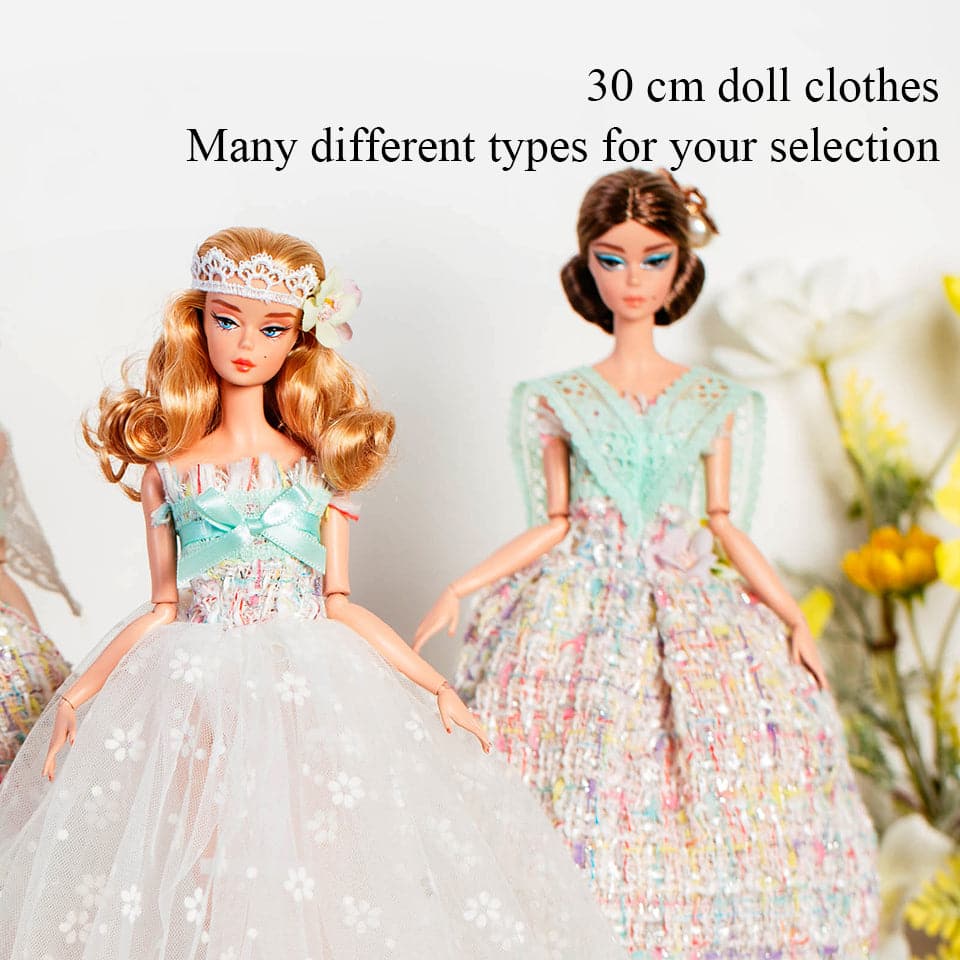 2023 fashion New design high quality 30 cm11 inch doll dress for PP and FR doll