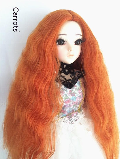 Small Cloth Salon Doll Wigs