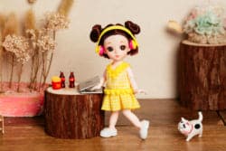 2023 New Hot Selling China Factory Made Wholesale price 6 inch Mini Princess Clothes toy set for Kids Gift