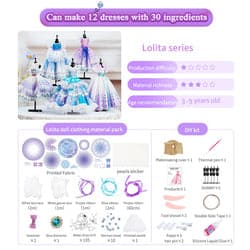 Hotsale Clothing Design  DIY Arts Crafts Kits Gift Box  Lolita Fashion Clothing Design