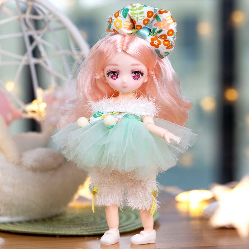 2023 New Hot Selling China Factory Made Wholesale price 6 inch Mini Princess Clothes toy set for Kids Gift