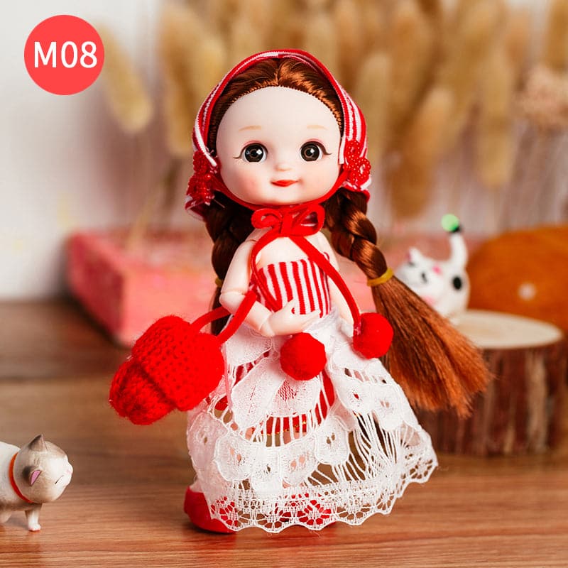 2023 New Hot Selling China Factory Made Wholesale price 6 inch Mini Princess Clothes toy set for Kids Gift