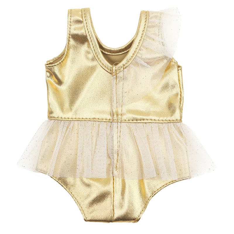 Doll Clothes 43cm Xiafu Doll Golden One-piece Doll Swimsuit