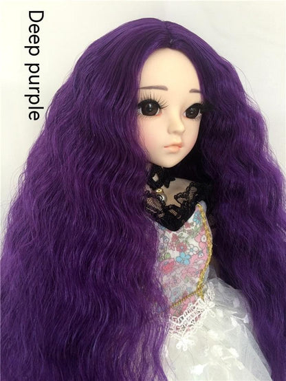 Small Cloth Salon Doll Wigs