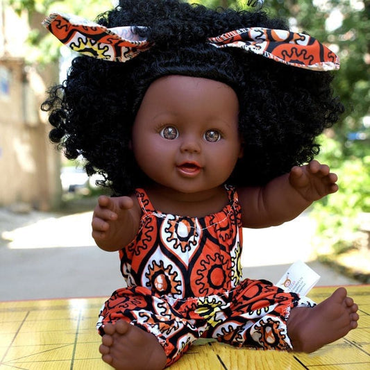 Black skin doll 30 cm