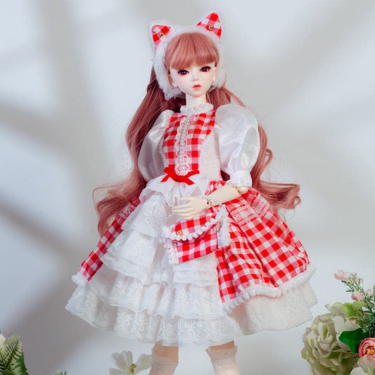 New Arrival 60 cm BJD Doll Clothes Fashion Dress Up Make Up Princess Dolls Best Gifts For Girls And Boys