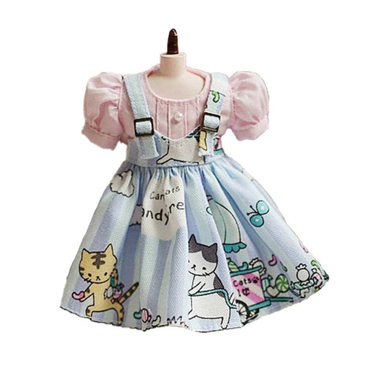 New Arrival Original Design 12 Inches Doll Clothes 9 inch Doll Dress for Blythe Doll Toy