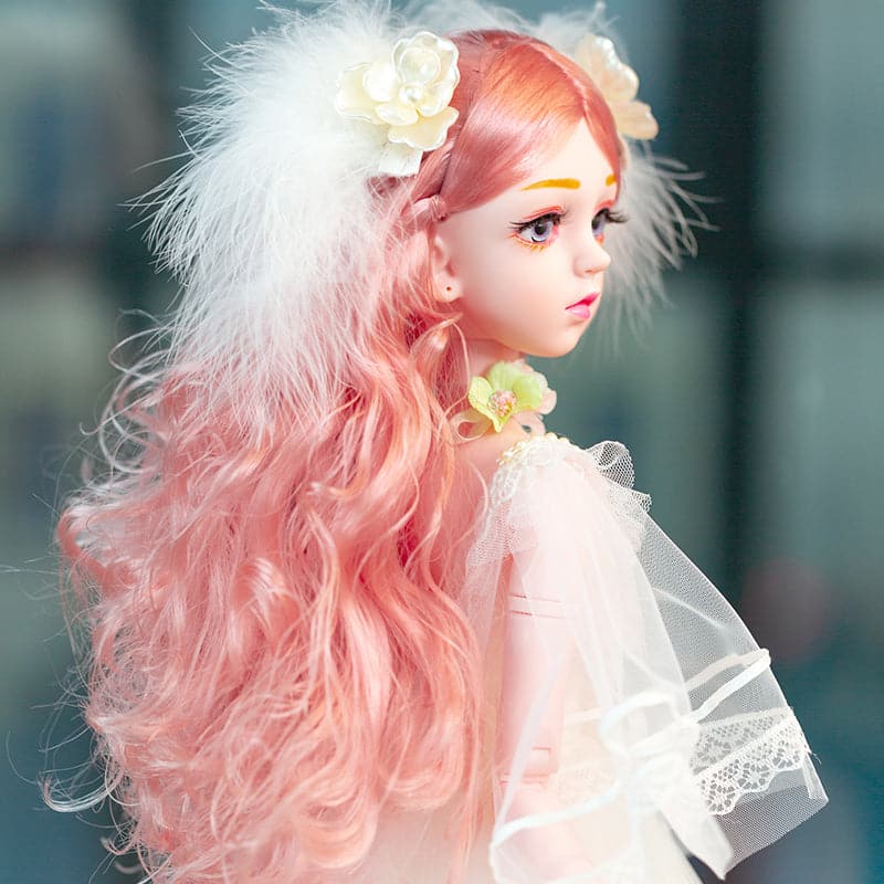 Girls Gift 60cm 1/3 Bjd Big Doll Toys Custom Move Body Wedding Princess Fashion Ball Joint Dolls