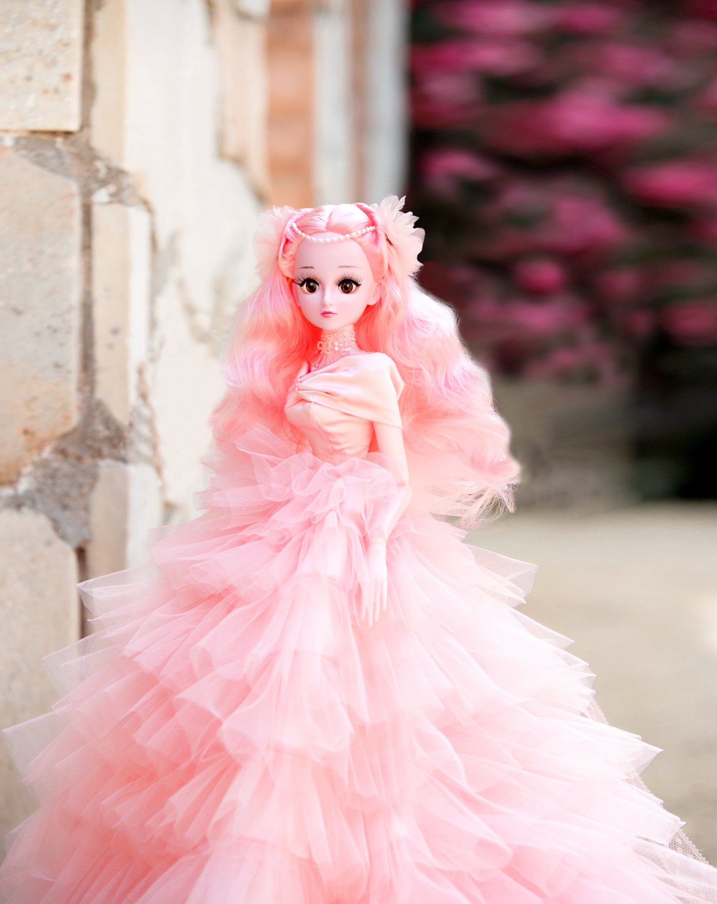 2023 New Fashion Custom Vinyl BJD Toys Doll Set Vinyl Silicone Pretend Play Mini Kids Dolls With Doll Clothes