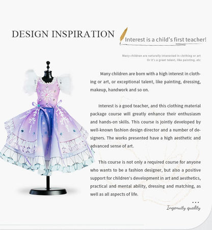 Hotsale Clothing Design  DIY Arts Crafts Kits Gift Box  Lolita Fashion Clothing Design