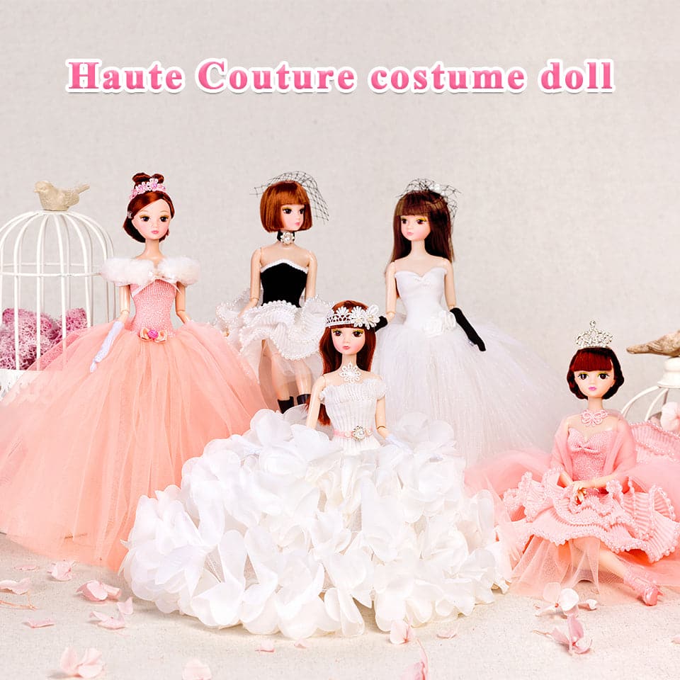 Factory hot selling 11 inch Doll Clothes Dress Skirt Accessories Princess Dress Girls Doll Clothes Toy Accessories