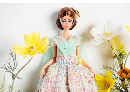 2023 fashion New design high quality 30 cm11 inch doll dress for PP and FR doll