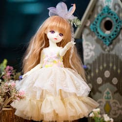 Hotsale Custom 1/6scale BJD Girl Play doll Dress Dolls for girls