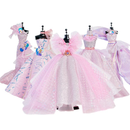 Mermaid Diy Clothing Kit For Children Fashion Clothing Crafts Kit For Doll