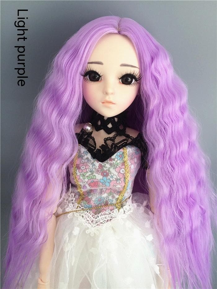 Small Cloth Salon Doll Wigs