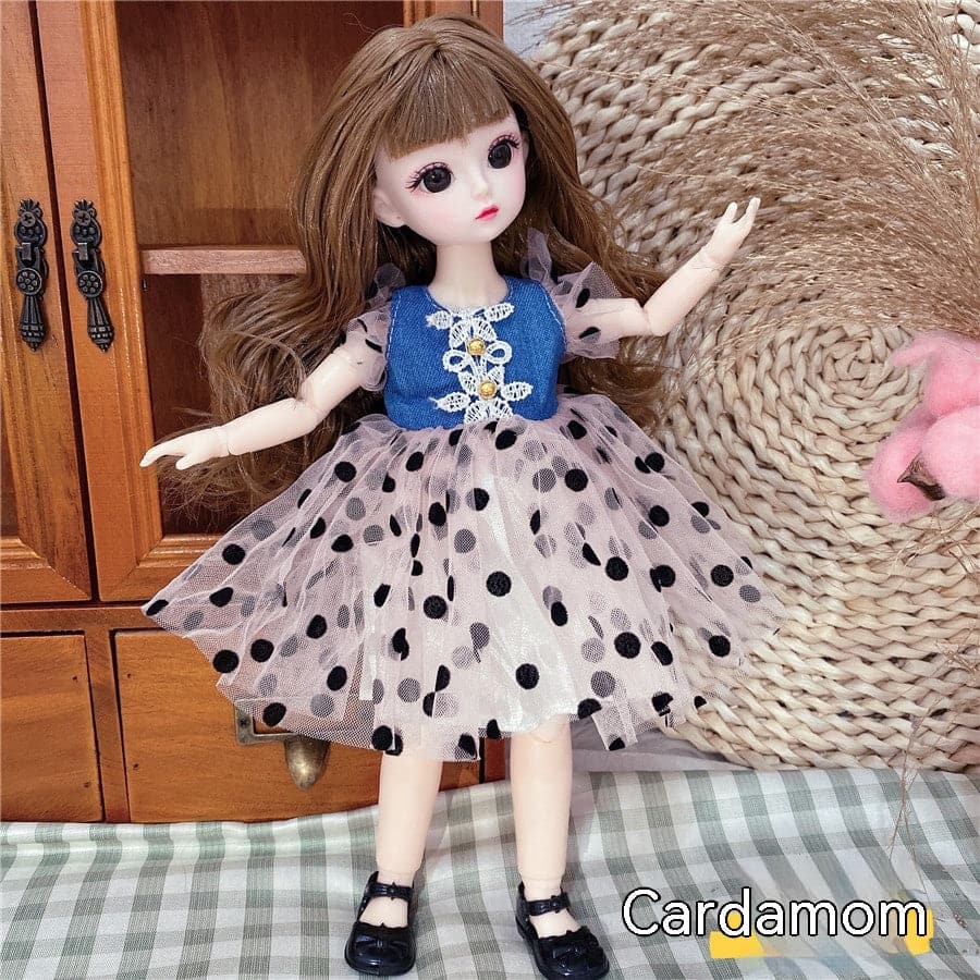 30cm  princess suit BJD doll