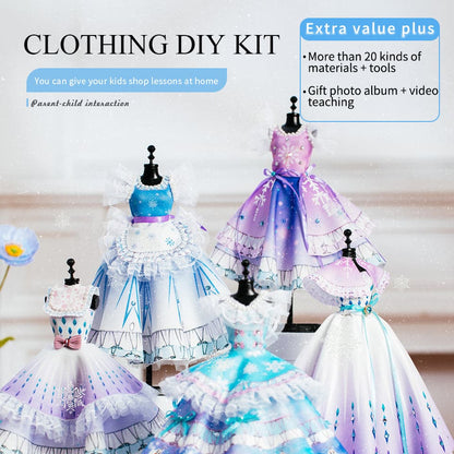 Hotsale Clothing Design  DIY Arts Crafts Kits Gift Box  Lolita Fashion Clothing Design