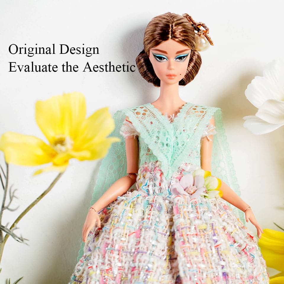 2023 fashion New design high quality 30 cm11 inch doll dress for PP and FR doll