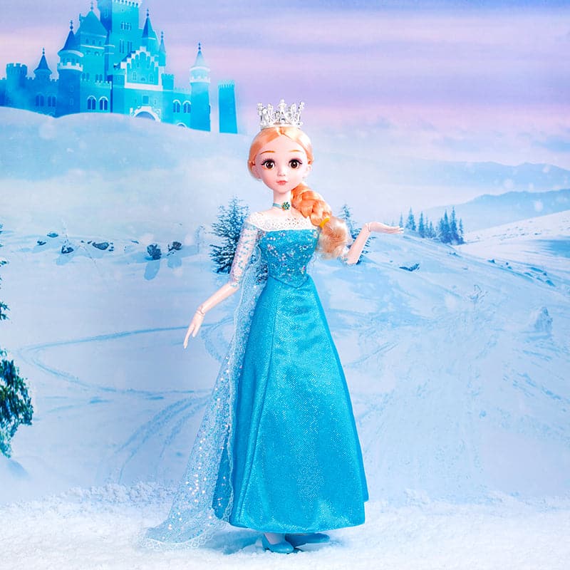 New Arrival 60cm Frozen Princess Doll Eyes Can Be Closed Ice And Snow Princess Dolls Toys Birthday Gift for Kids