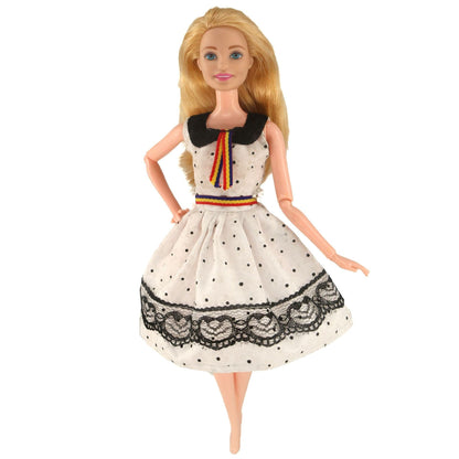 6 Points Doll Clothes30cm Dress-up Doll Clothes Doll Clothes Clothing Fashion Suit Dress Dress