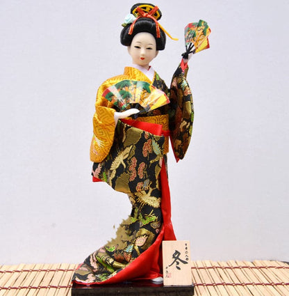 12 Inch Restaurant Decoration Geisha Japanese Doll Doll