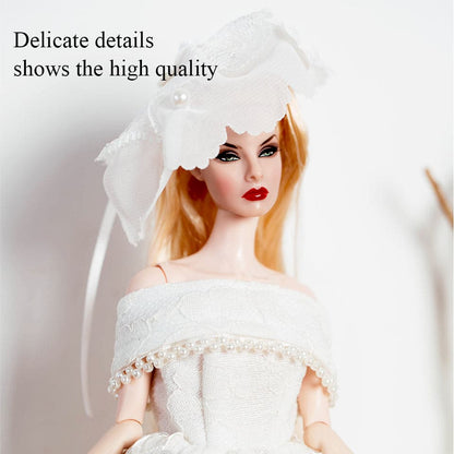 High quality factory price Fancy 11inch  Doll Clothes Romper Sleeveless Embroidery