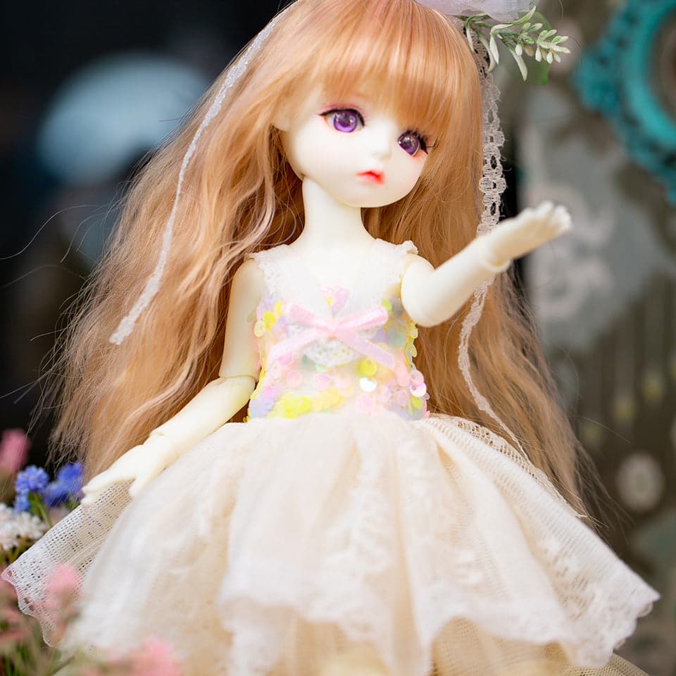 Hotsale Custom 1/6scale BJD Girl Play doll Dress Dolls for girls